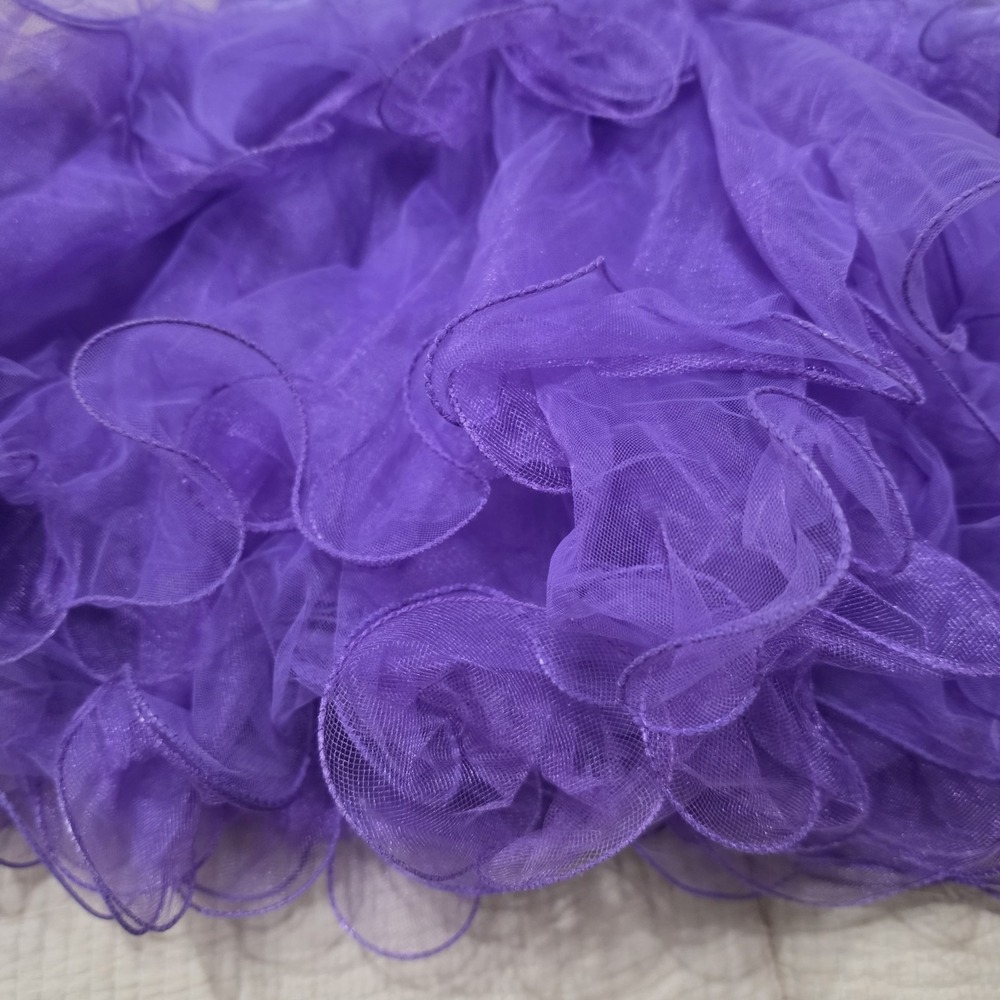 Sherri Hill Prom Cocktail Social Dress Size‎ 8 Jeweled Embellished Ruffles - Picture 2 of 16